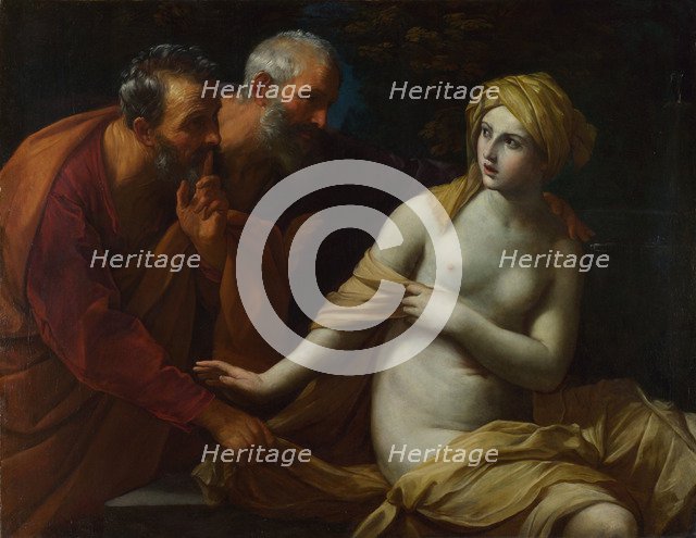 Susannah and the Elders, 1622-1625. Artist: Reni, Guido (1575-1642)