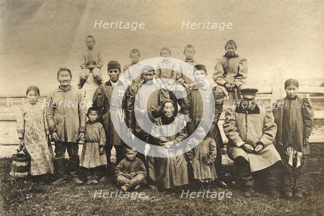 Yakuts of Meginsky ulus, Yakut region, 1895-1939. Creator: L Veniukov.