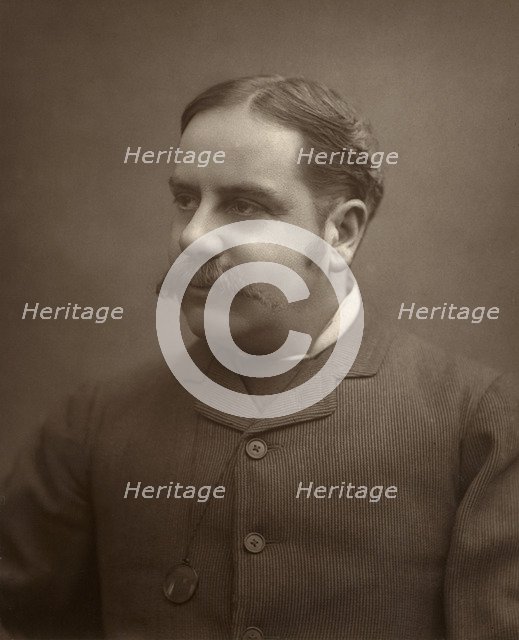 Alfred E Watson, British theatre critic, 1886. Artist: Barraud