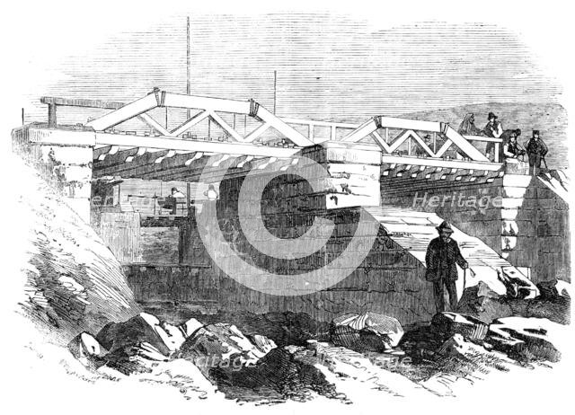 The Valparaiso and Santiago Railway - Bridge at Valparaiso, 1856.  Creator: Unknown.