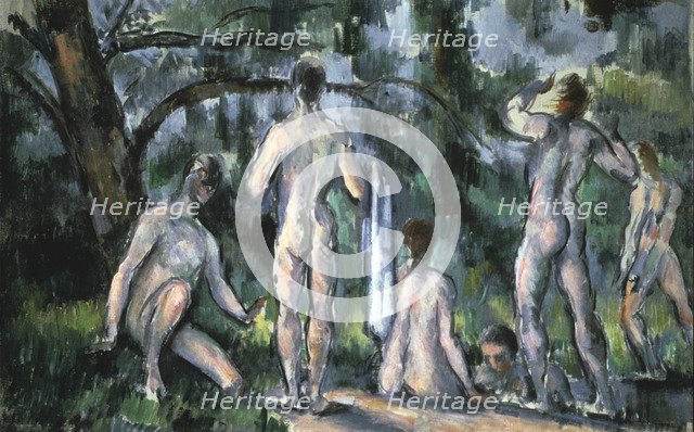 Study of bathers, 1890. Artist: Paul Cezanne