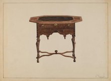 Tea Table, c. 1936. Creator: Nicholas Gorid.