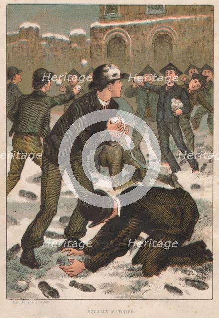 'Equally Matched', 19th century. Creator: Unknown.