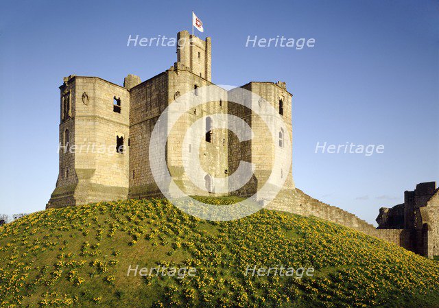 Warkworth Castle, Northumberland, c2000s(?). Artist: Historic England Staff Photographer.