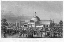 The New York Crystal Palace, 19th century. Artist: Unknown