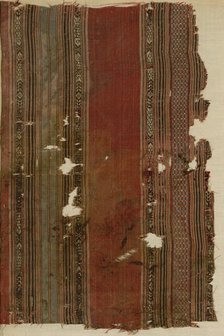 Fragment, Egypt, Arab period (641-969)/Fatimid period (969-1171)/Ayyubid period (1171-1250... Creator: Unknown.