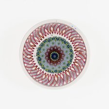 Paperweight, France, c. 1845-60. Creator: Saint-Louis Glassworks.