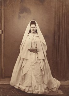The White Nun, 1856-57. Creator: Pierre-Louis Pierson.