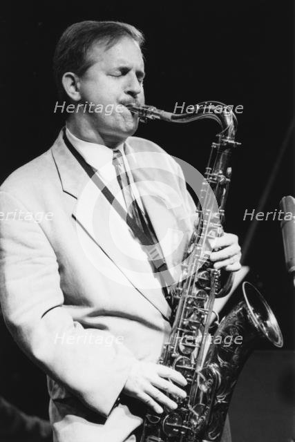 Scott Hamilton, Brecon Jazz Festival, Powys, Wales, 1998. Creator: Brian Foskett.