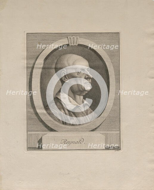 Portrait of Guillaume Thomas Raynal (1713-1796), 1780. Creator: Anonymous.