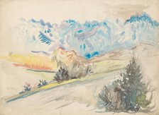 Country road, 1935-1944. Creator: Arnold Peter Weisz-Kubincan.