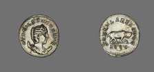 Antoninianus (Coin) Portraying Empress Marcia Otacilia Severa, 248, issued by Emperor Philip the Ara Creator: Unknown.