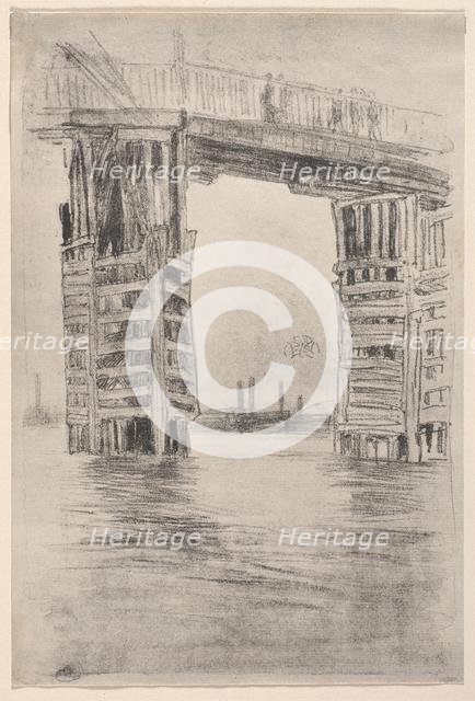 The Tall Bridge, 1878. Creator: James McNeill Whistler (American, 1834-1903).