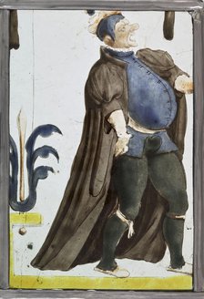 An actor declaiming, ca. 1600. Creator: Anonymous.