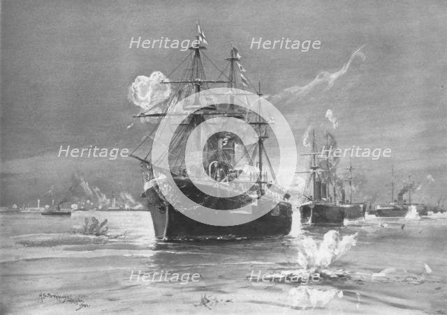 'The Rebellion of Arabi Pasha in Egypt, 1882: The Bombardment of Alexandria...', (1901). Creator: Stuff.