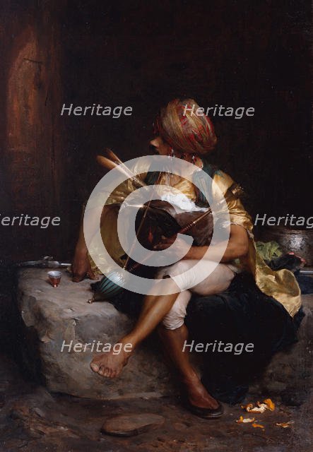 A Bashi-Bazouk, 1875. Creator: Charles Bargue.