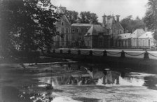 Chateau of Courances, Courances, Seine et Marne, France, 1925. Creator: Frances Benjamin Johnston.