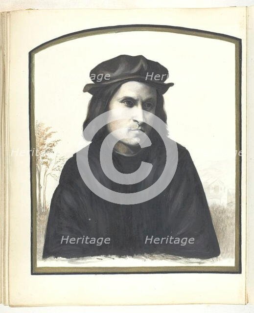 Untitled [man in Renaissance dress], 1855/68.  Creator: Georgina Cowper.
