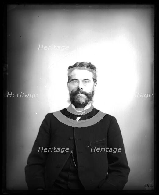 Portrait of Edward Drinker Cope (1840-1897), 1880s. Creator: United States National Museum Photographic Laboratory.