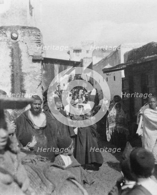 Travel views of Morocco, 1904. Creator: Arnold Genthe.