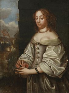 Eleonora Katarina, 1626-1692, Princess of Zweibrücken Landcountess of Hesse-Es, 17th century. Creator: Anon.