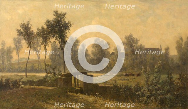 Lock, c1880s. Creator: Euphrosine Beernaerts.