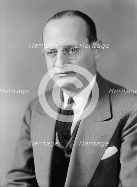 Llewellyn, George H. - Portrait, 1941. Creator: Harris & Ewing.