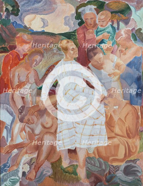 The dance, 1920. Creator: John Sten.