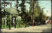 Irkutsk Quartermaster's Garden. Alcove, 1904-1914. Creator: Unknown.