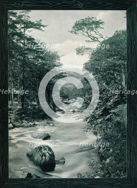 'River Lyn, Lynmouth', c1908. Artist: Photochrom Co Ltd of London.