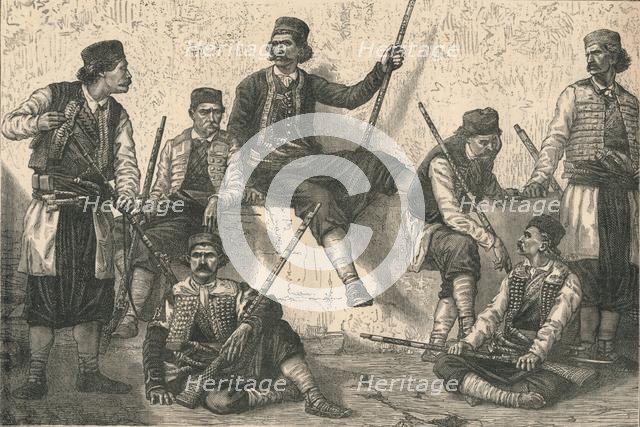 'Group of Montenegrins', c1879. Creator: Unknown.
