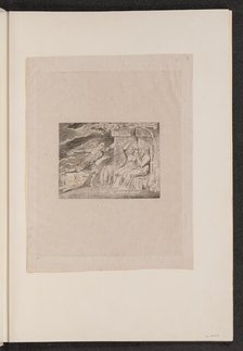 The Messengers Tell Job of His Misfortunes, 1825. Creator: William Blake.