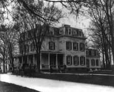 Soldiers' Home, exterior showing house, Washington, D.C, c1895. Creator: Frances Benjamin Johnston.
