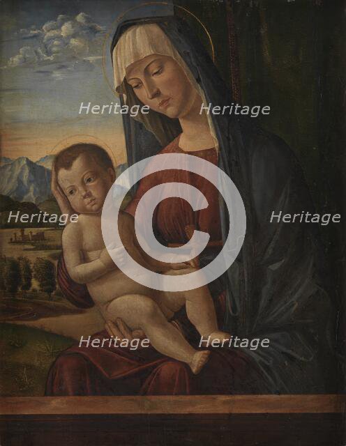 Madonna and Child, 1506-1512. Creators: Giovanni Battista Cima da Conegliano, Girolamo da Udine.