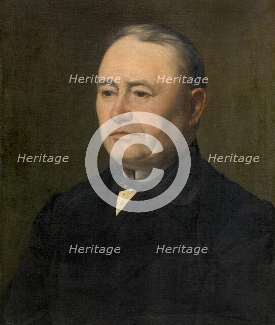 Portrait of a Man, 1887. Creator: Karel Boom.