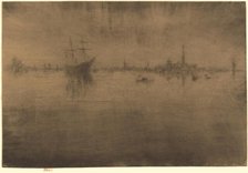 Nocturne, 1879/1880. Creator: James Abbott McNeill Whistler.