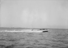 Unknown speedboat underway. Creator: Kirk & Sons of Cowes.