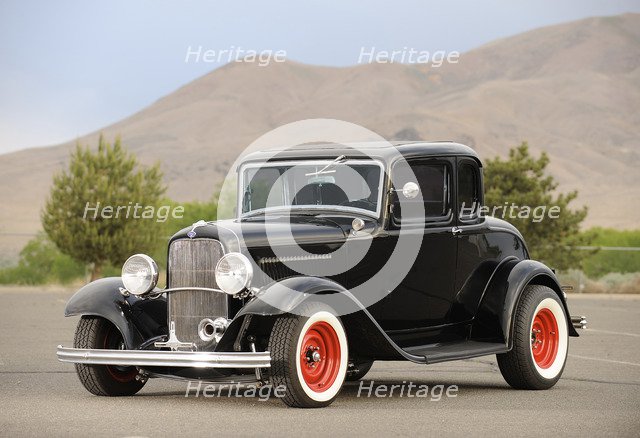 Ford 3 Window Coupe 1932. Artist: Simon Clay.