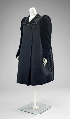 Evening coat, French, 1890-98. Creator: House of Worth.