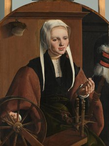 Portrait of a Woman, possibly Anne Codde, 1529. Creator: Maerten van Heemskerck.