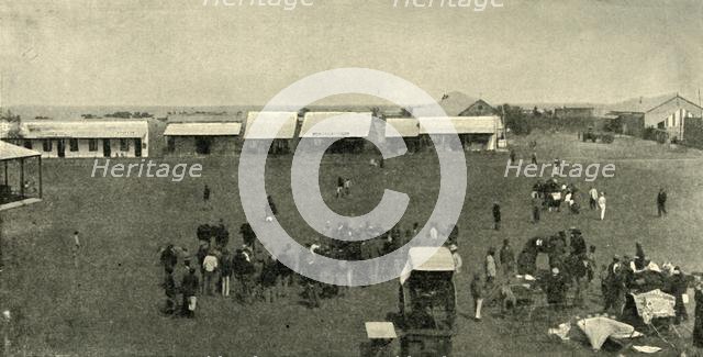 'The Market Square, Mafeking', 1900. Creator: Unknown.