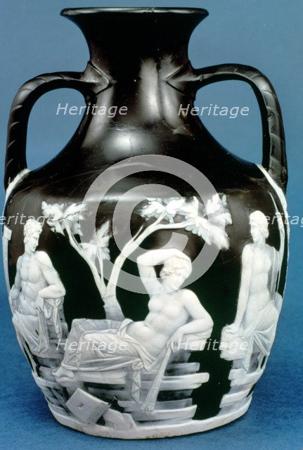 The Portland Vase, c5-25 AD. Artist: Unknown