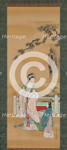 Queen Mother of the West, first half of the 19th century. Creator: Kano Osanobu.