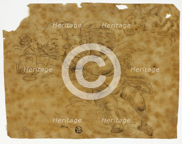 Cherubs with Censers, n.d. Creator: Unknown.