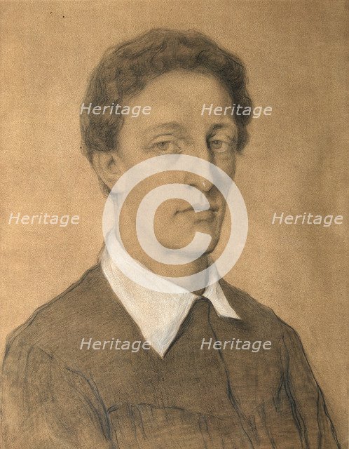 Portrait of the poet Alexander Blok', (1880-1921), 1906.  Creator: Gippius, Tatyana Nikolaevna (1877-?).