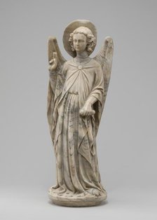 Angel of the Annunciation, c. 1340. Creator: Unknown.