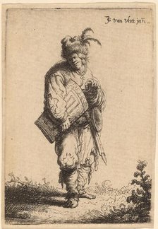 The Hurdy-Gurdy Player, 1632. Creator: Jan Georg van Vliet.