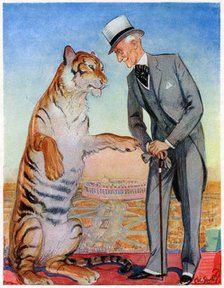 'Lord Willingdon and Friend', 1934. Artist: Unknown