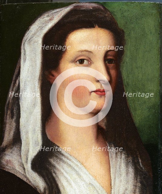 Portrait of Giulia Gonzaga, 16th century. Artist: Piombo, Sebastiano del, (Follower)  