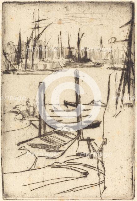 The Tiny Pool, 1876/1878. Creator: James Abbott McNeill Whistler.